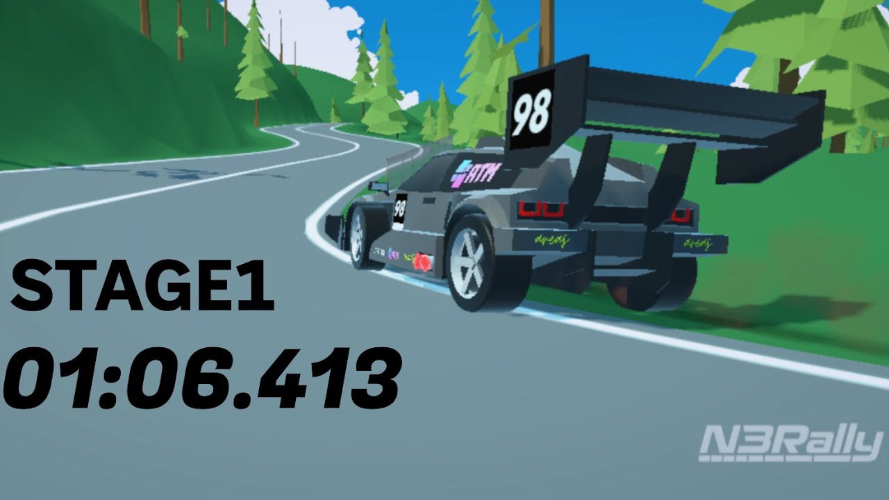 【N3Rally】Ridgeline Forest Stage1 01:06.413
