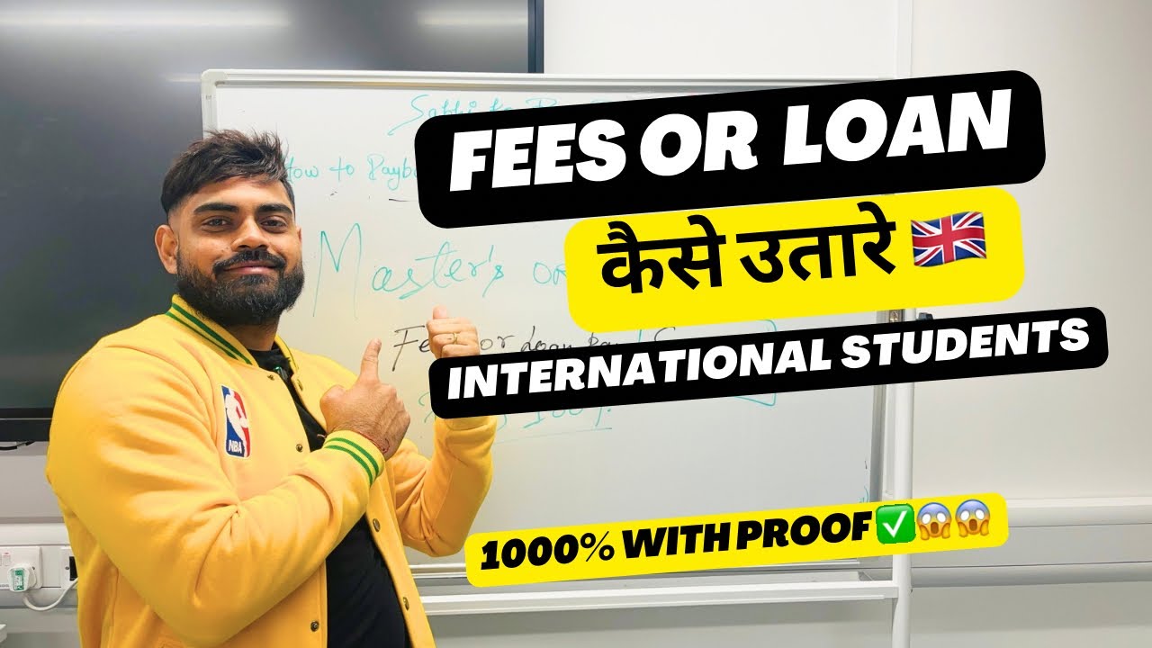 😱How to Repay Loan and Pay fees as International Student while studying. #ukstudentvisa #ukvisa