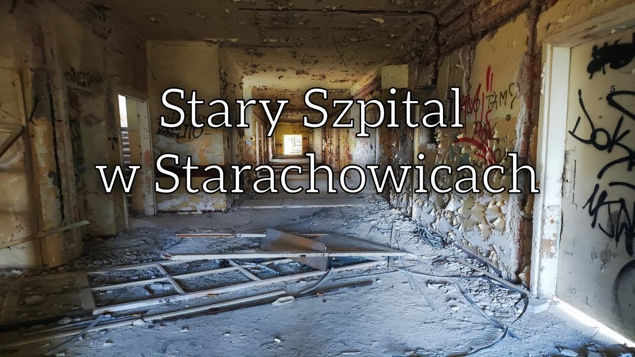 Stary szpital w Starachowicach cz 1 - główne korytarze