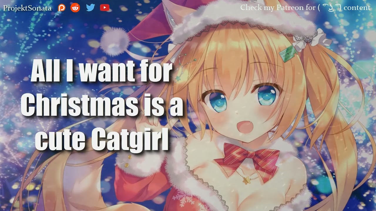 [F4M] All I Want for Christmas is a Cute Catgirl [Wholesome][Roleplay][Catgirl][Christmas][Cuddling]