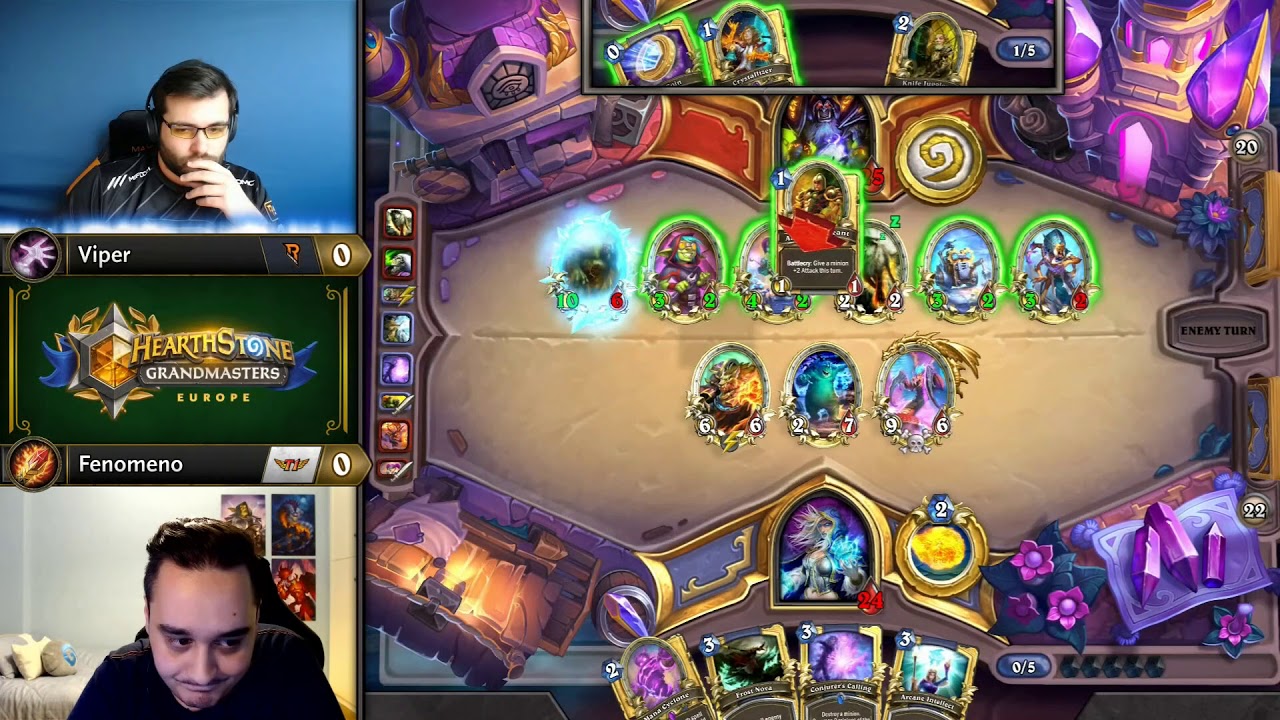 Viper vs Fenomeno - Hearthstone Grandmasters Europe - Week 2