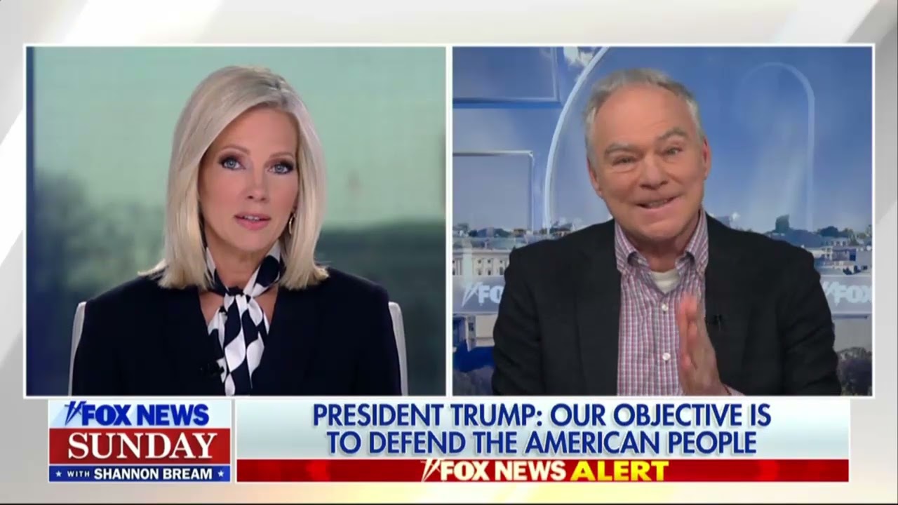 Another Illegal Trump War: Kaine Breaks Down the Facts on Fox News Sunday