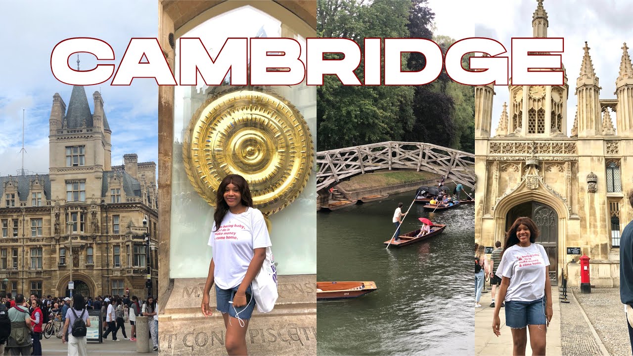 Cambridge Travel Vlog | Corpus Clock, Famous Chelsea buns, Mathematical bridge