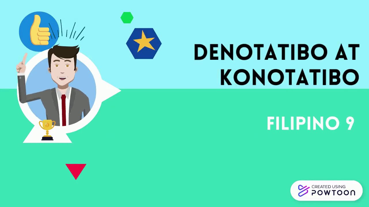MELC BASED Lesson Filipino 9: Pagbibigay Kahulugan sa mga Salita (Denotatibo at Konotatibo)