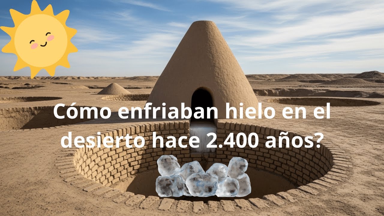 C&oacute;mo enfriaban hielo en el desierto hace 2 400 a&ntilde;os?#HistoriaAntigua #Yakhchal #Persia