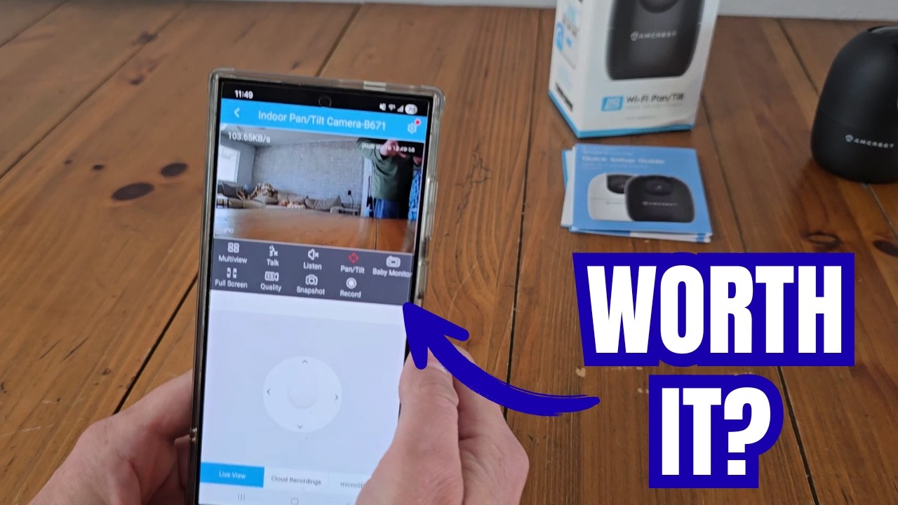 Amcrest Indoor Wifi Camera Review