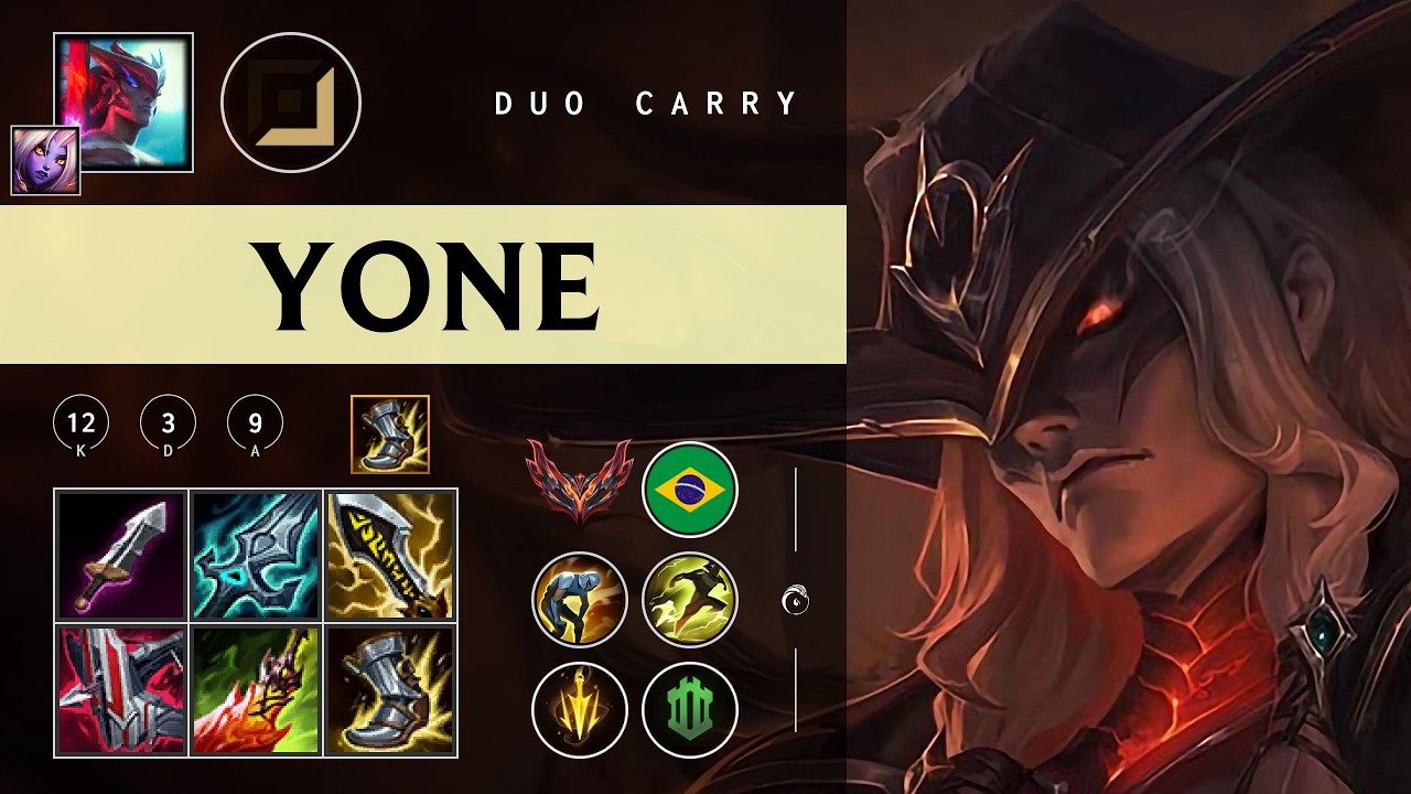 Yone ADC vs Yasuo - BR Grandmaster Patch 26.03