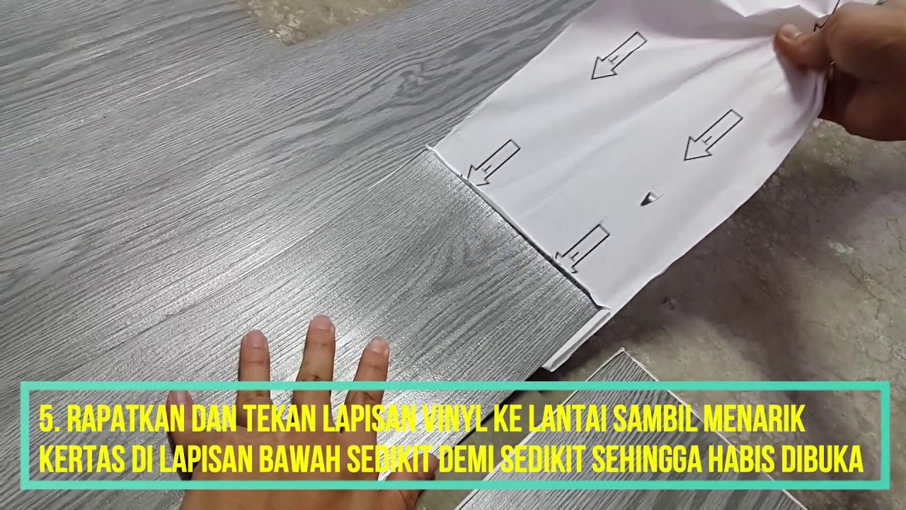 Cara Pasang Lantai Vinyl Dengan Mudah