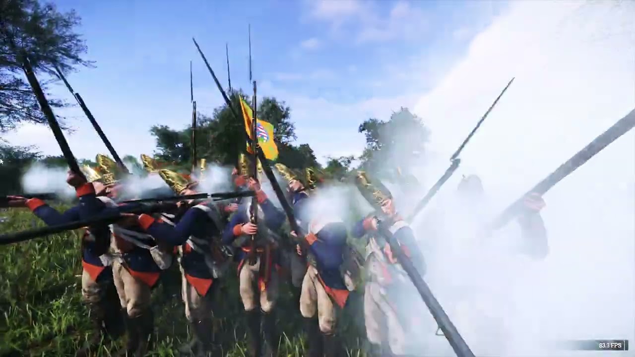 Hessen von Lossberg Battalion im Unabhängigkeitskrieg 1776 | Manöver, Bajonettkampf & Schießen