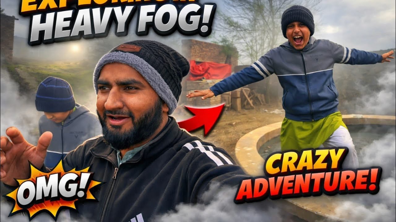 Aaj Subah Uthte Hi Dhundh Hi Dhundh | Itni Zyada Dhundh! Aaj ka din kesa guzra 