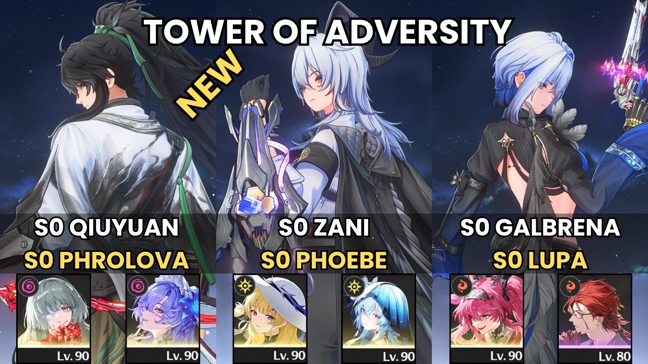 S0 Phrolova Qiuyuan Cantarella/ Galbrena Lupa / Zani Wuwa Toa Tower of Adversity Wuthering Waves 2.7
