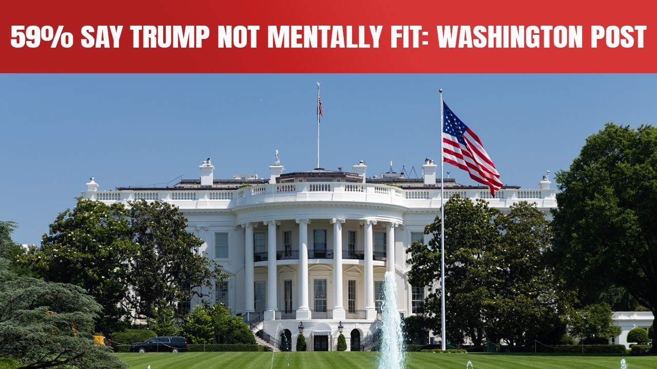 59% Say Trump Not Mentally Fit: Washington Post | News Alert | Express247