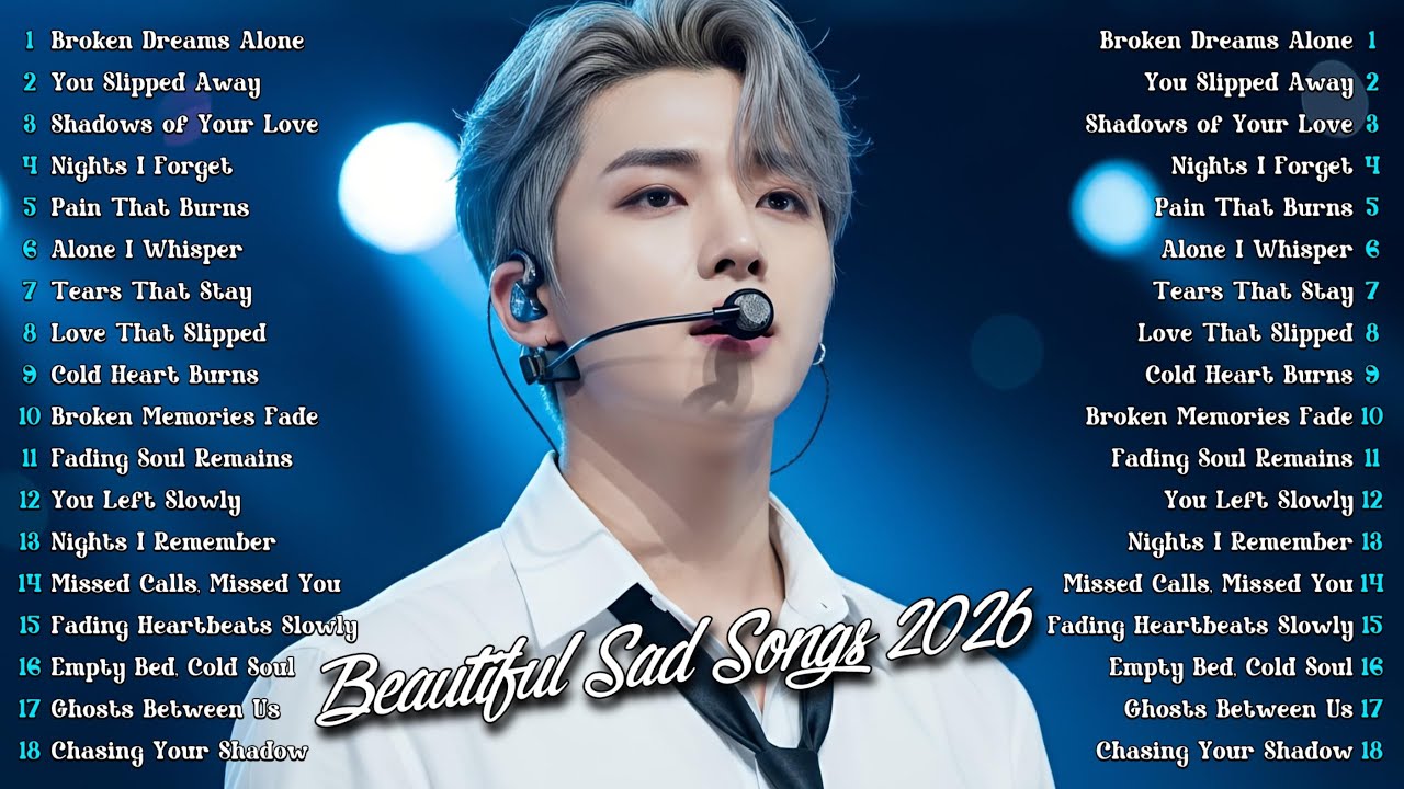 Beautiful sad love songs playlist 2026 - Cry alone, feel everything 