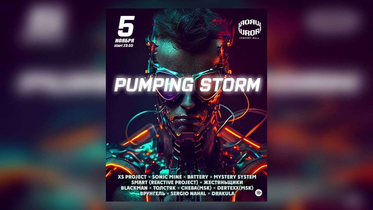 Pumping Storm - Live Mix By Sonic Mine
