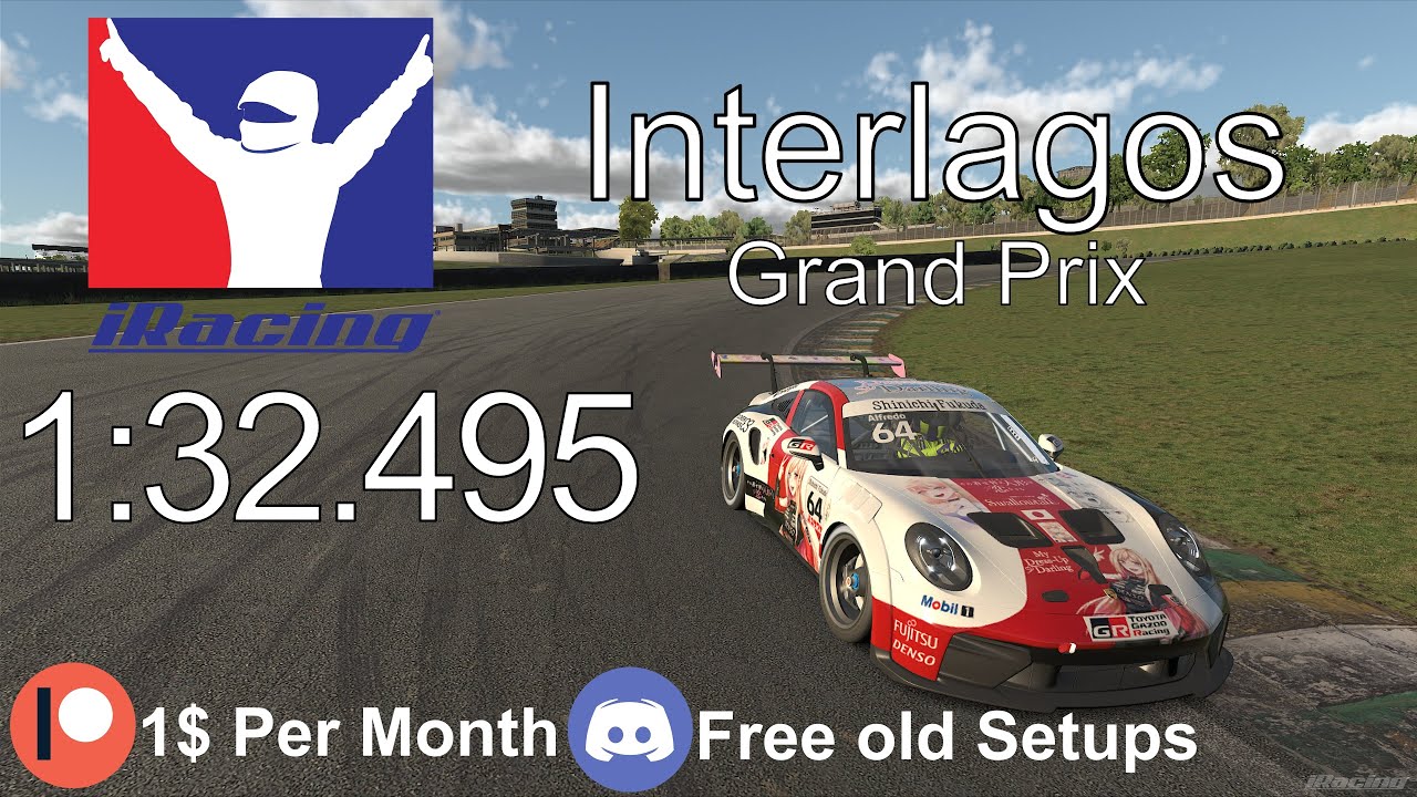 iRacing Hotlap | Porsche 911 Cup (992.2) | Interlagos Grand Prix | [RM1] | iRacing Setup