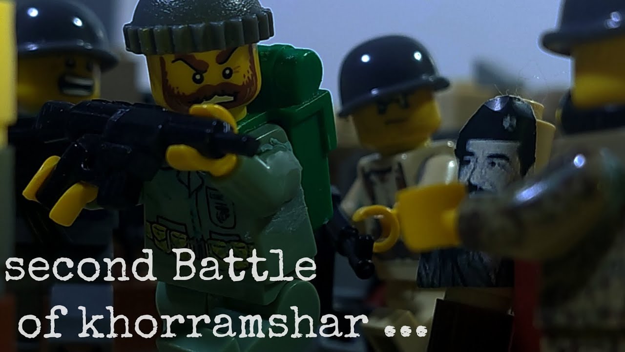 Lego iran_iraq war:Second Battle of Khorramshahr/stop motion