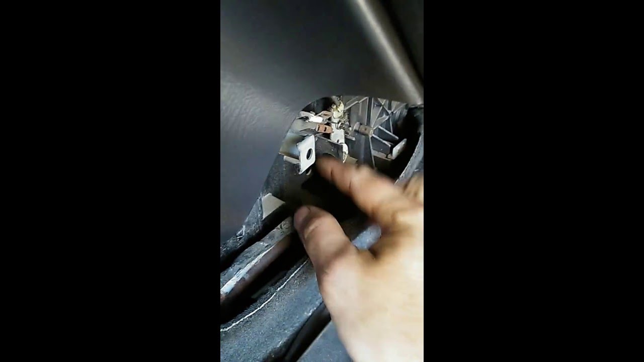 регулировка печки на Toyota Carina e 1996 года