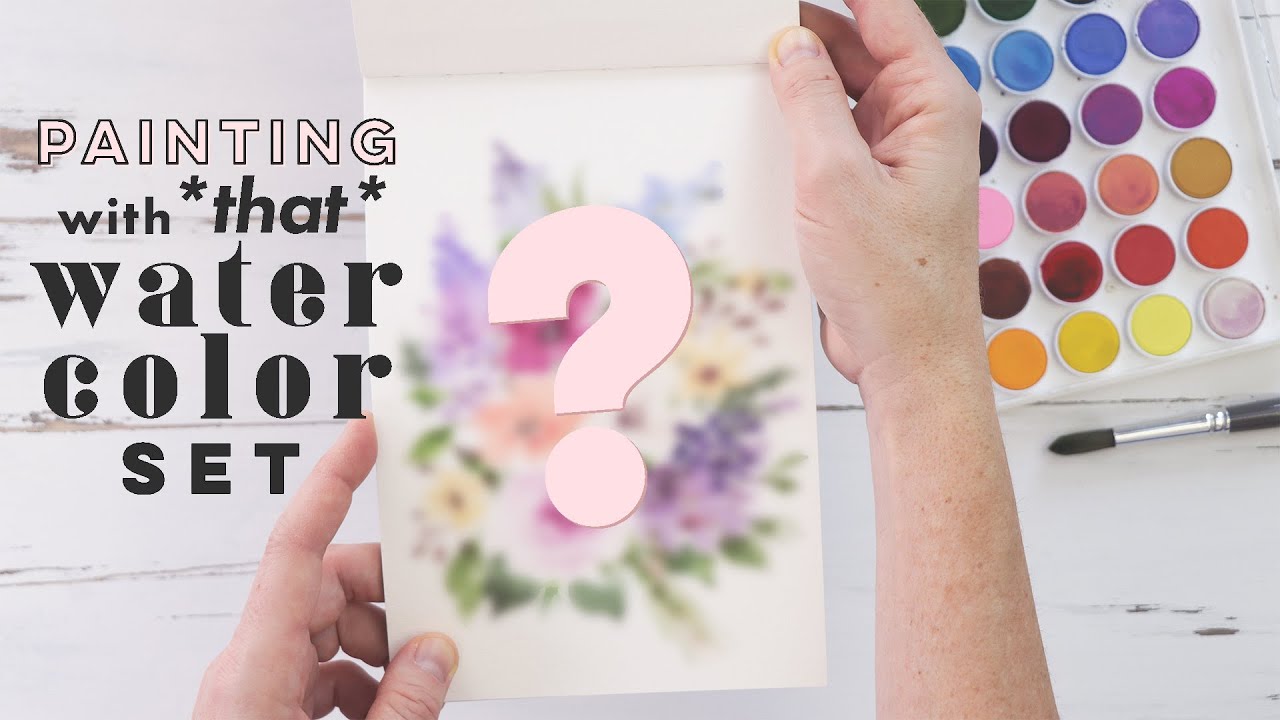 Cheap Paints Challenge! Can You Paint With $10 Watercolors?