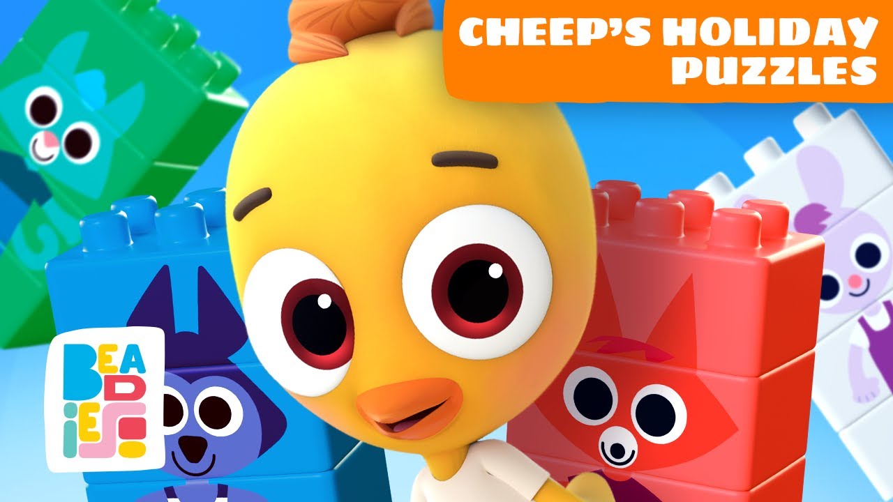 Cheep’s holiday puzzles — learning wrapped in fun | Beadies kids cartoons