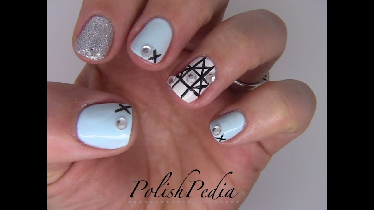 Tic Tac Glam Nails