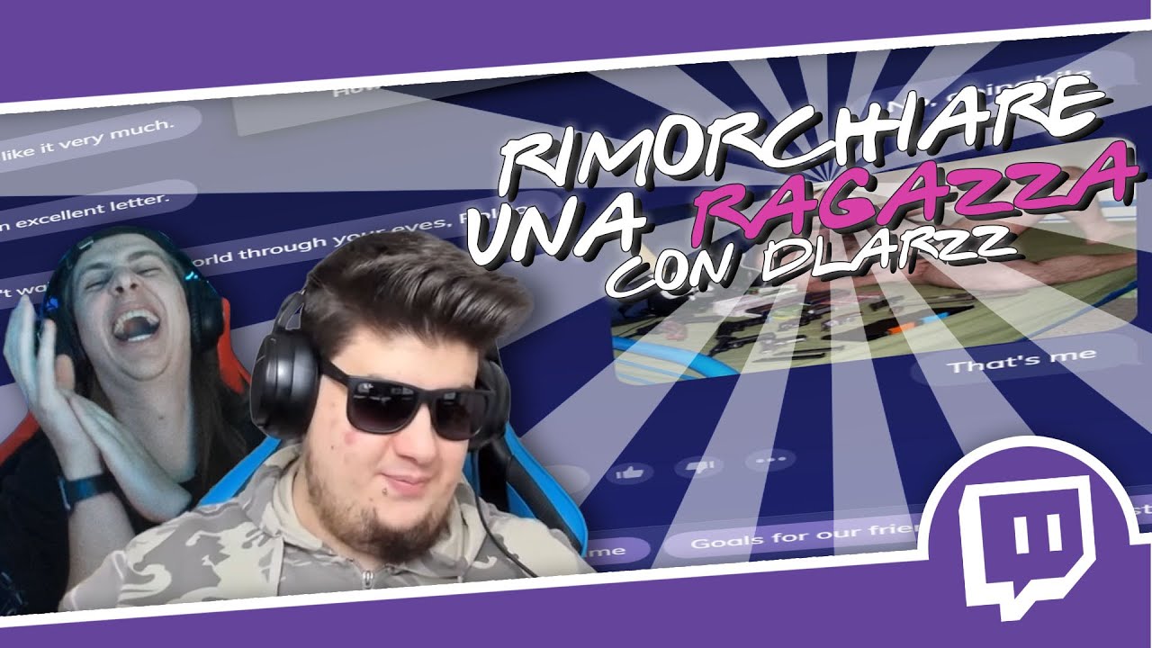 🔴 DLARZZ mi insegna a RIMORCHIARE una RAGAZZA...