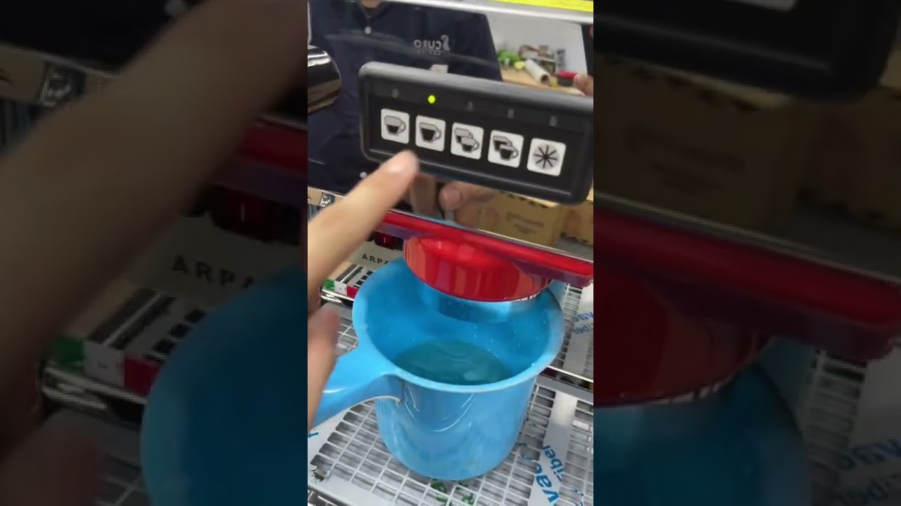 Cara setting Preinfusion espresso machine La Nuova Era