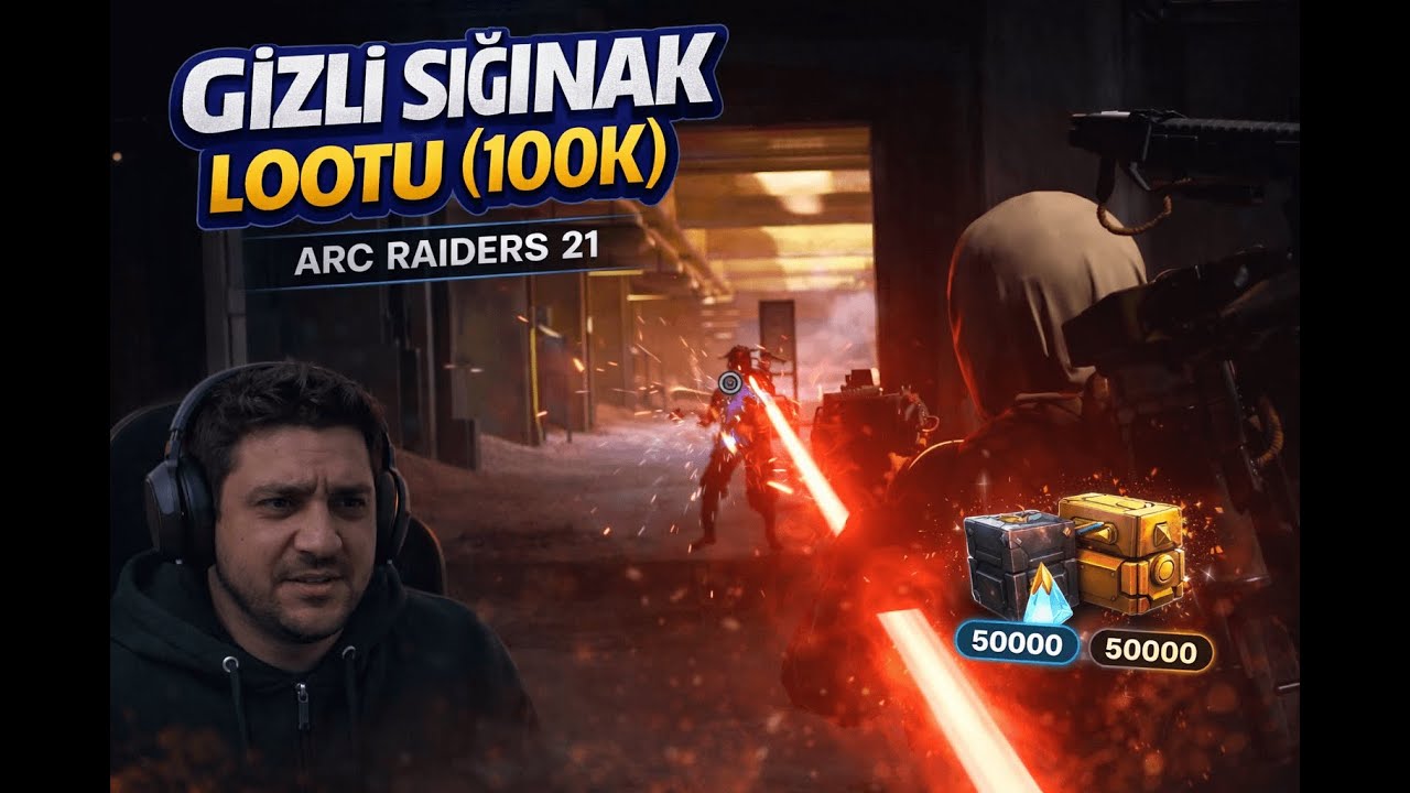 GİZLİ SIĞINAK LOOTU (100K) | ARC RAIDERS 21
