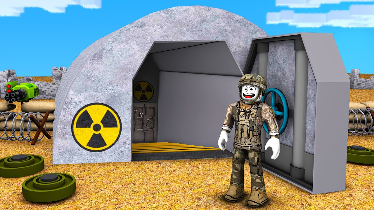 Ich baue diesen 100% SICHEREN ZOMBIE BUNKER! - Roblox