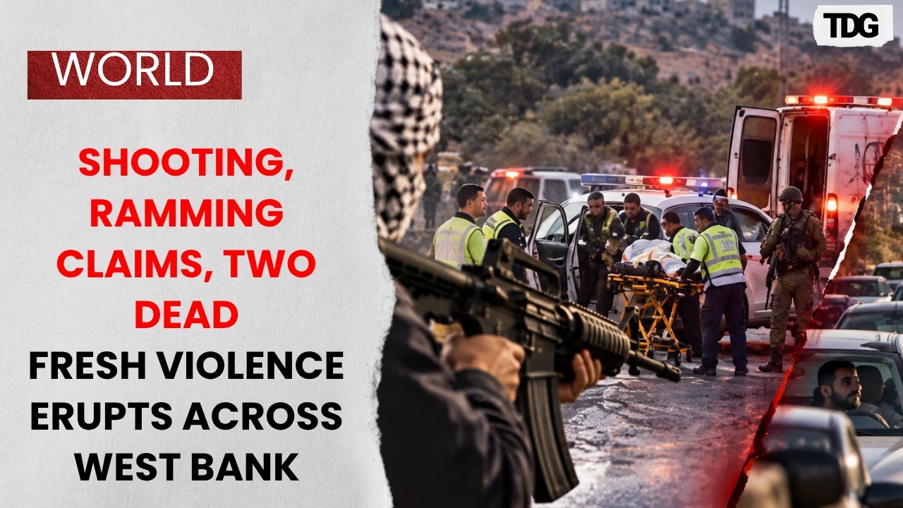 Palestinian gunman kills Israeli in the West Bank, soldiers kill motorist