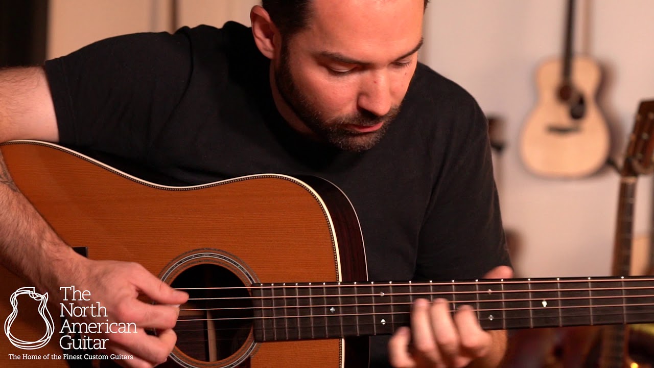Bourgeois D Vintage Deluxe AT Acoustic Guitar Played By Carl Miner (Part One)