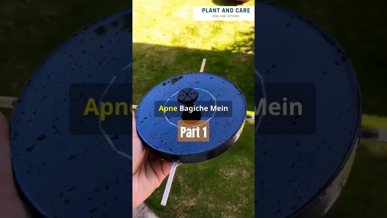 Easiest Solar Fountain for Birds on the Internet! Part1 Link in Description! 