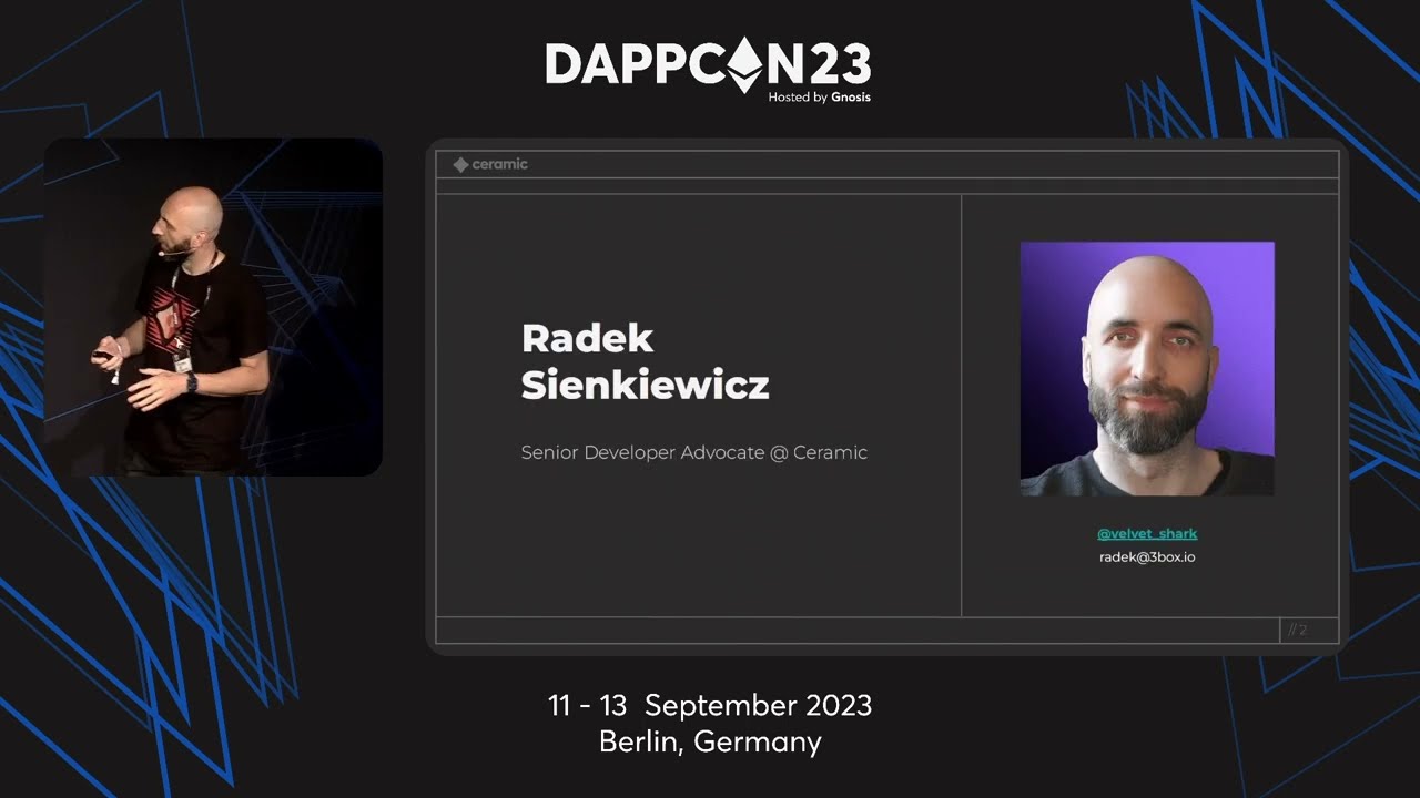 DappCon 2023: Using Data Composition For A Better Web - Radek Sienkiewicz