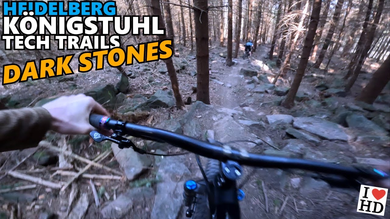 HEIDELBERG KÖNIGSTUHL Tech Trails: Dark Stones / technischer Felsen-Trail / Mountainbike MTB