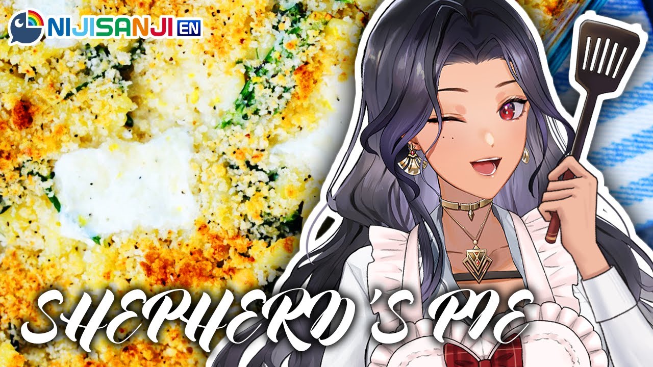 【HANDCAM】Let's make Shepherd's Pie💖🥧 COOKING STREAM!【NIJISANJI EN | Scarle Yonaguni】