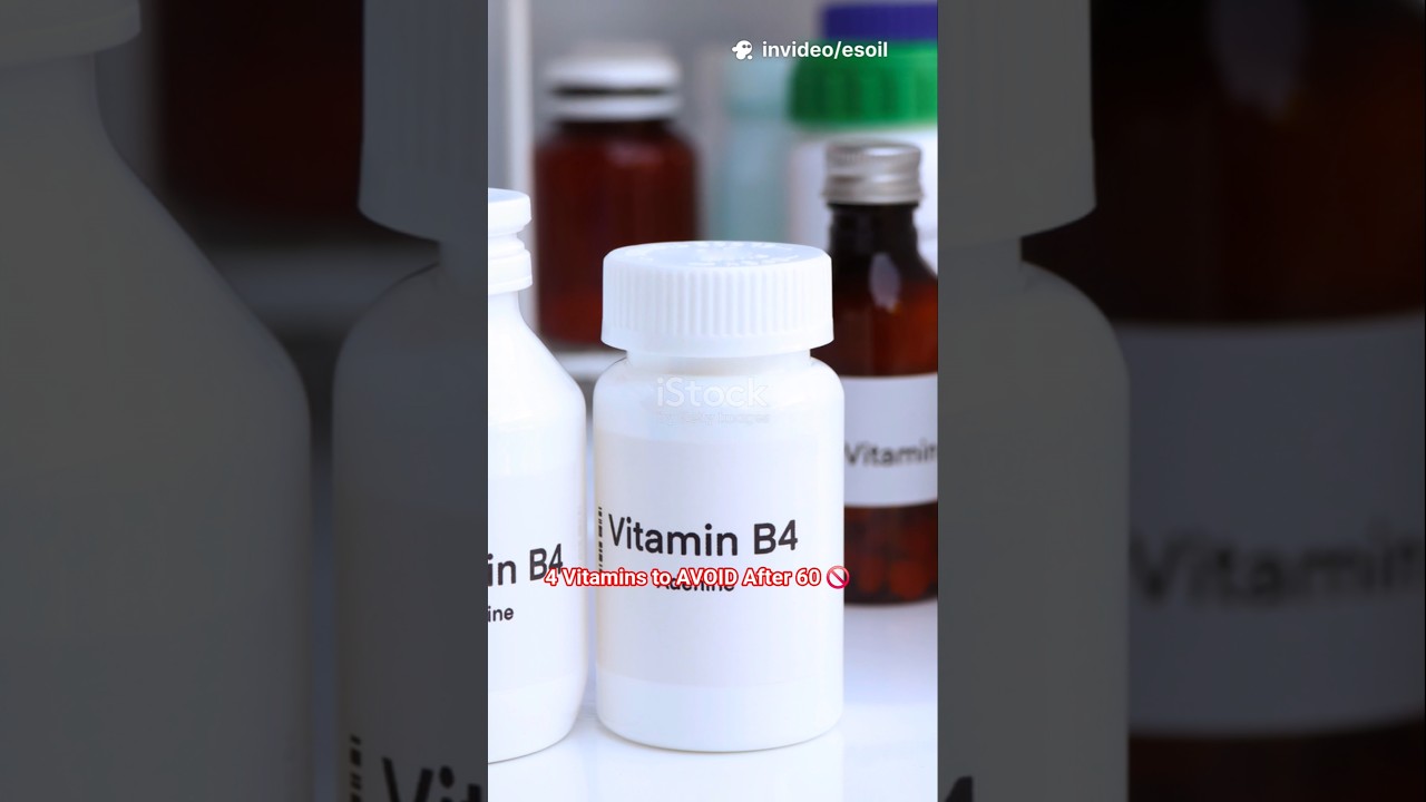 Старше 60? Избегайте этих 4 ОПАСНЫХ витаминов и принимайте эти 4 ежедневно | Essential Senior Health