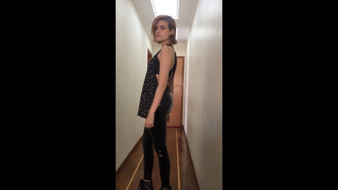 Vinyl PVC Leggings Lookbook - camargona