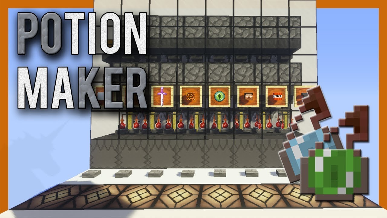 Best Potion Maker Ever: Tileable Slices of Magic! | Minecraft 1.12+