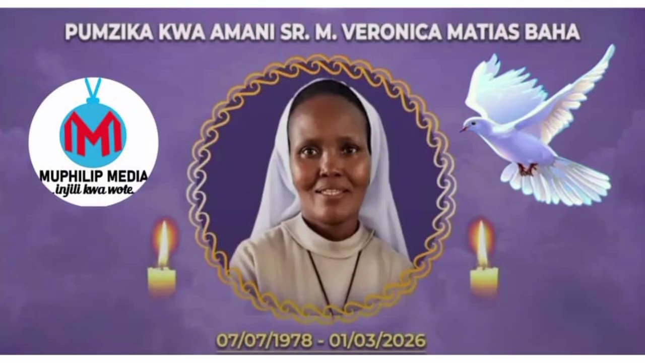 RATIBA KAMILI YA KUMUAGA MAREHEMU SR.MARIA VERONICA MATIAS BAHA KUANZIA KESHO HADI MAZISHI YAKE