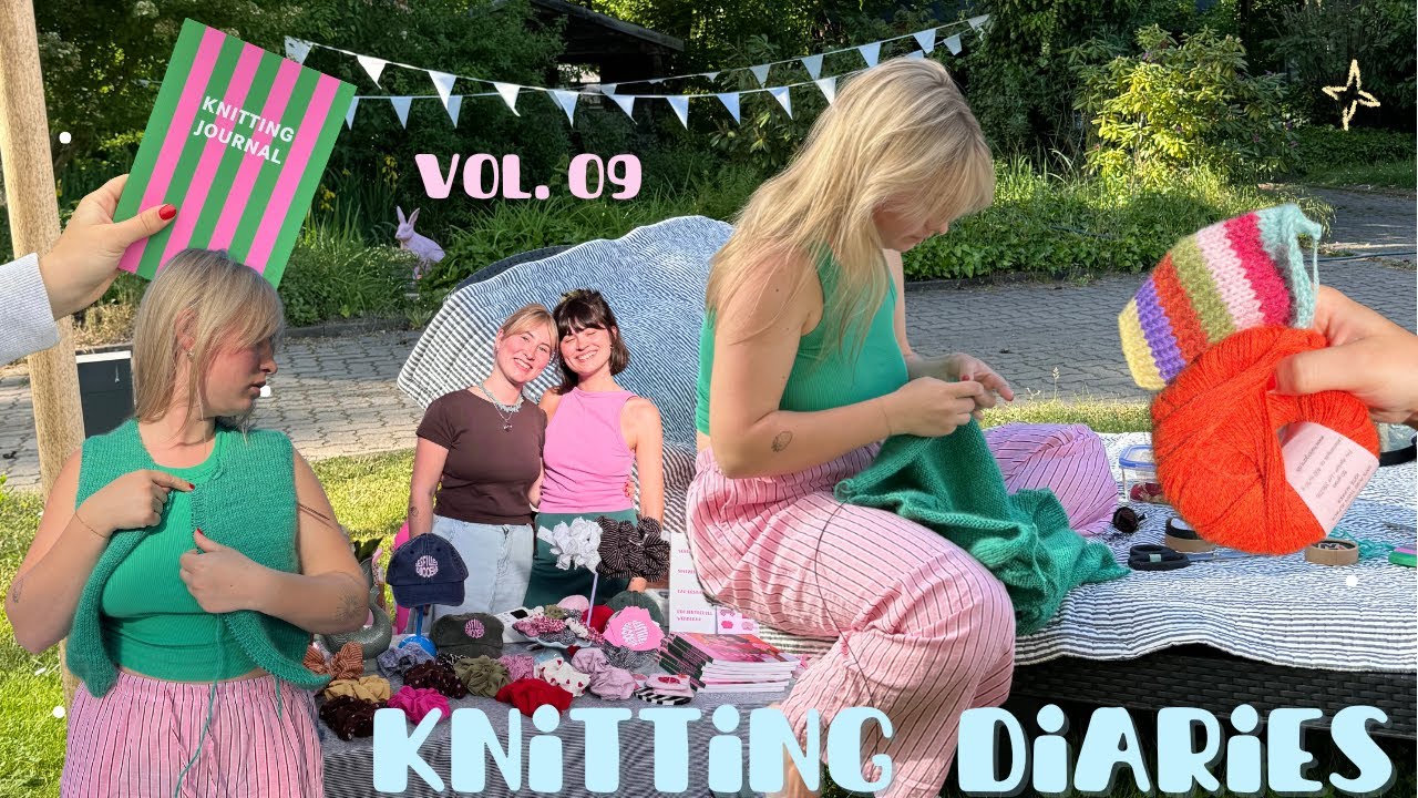 XXXL Vlog: Neue N&auml;hprojekte, Woll-Haul, &Uuml;berraschung f&uuml;r Lilly, Marktstand vorbereiten und Stricken