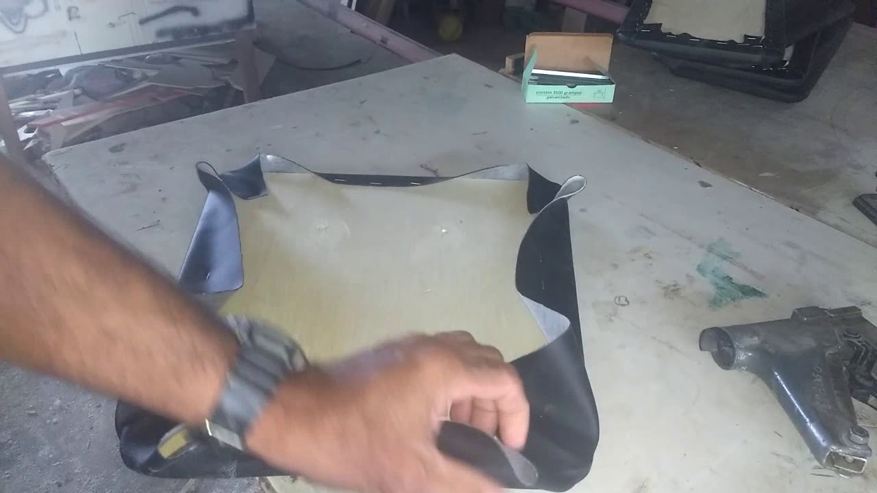 DICA DE COMO FORRAR ASSENTO DE CADEIRA