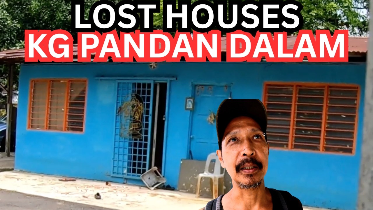 In the heart of Kampung Pandan Dalam recalling childhood memories of the area.