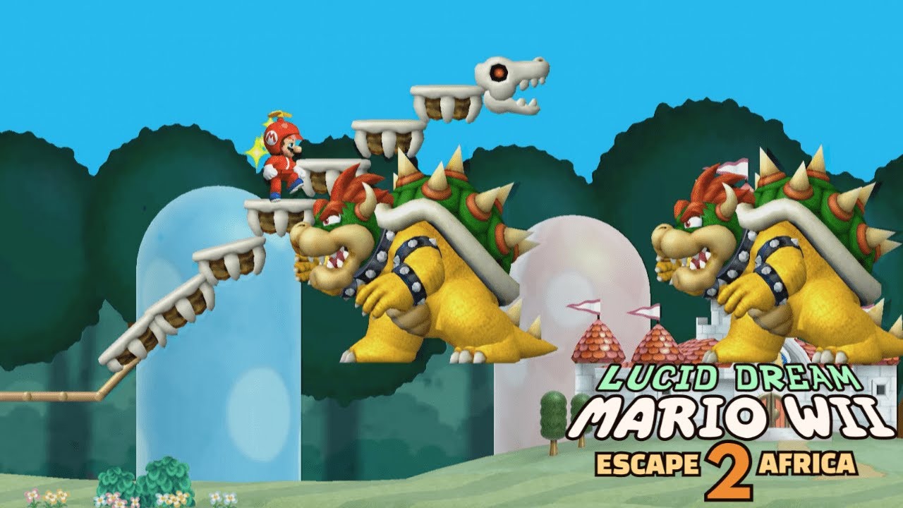 Lucid Dream MARIO WII Escape 2 Africa #18 Walkthrough 100%