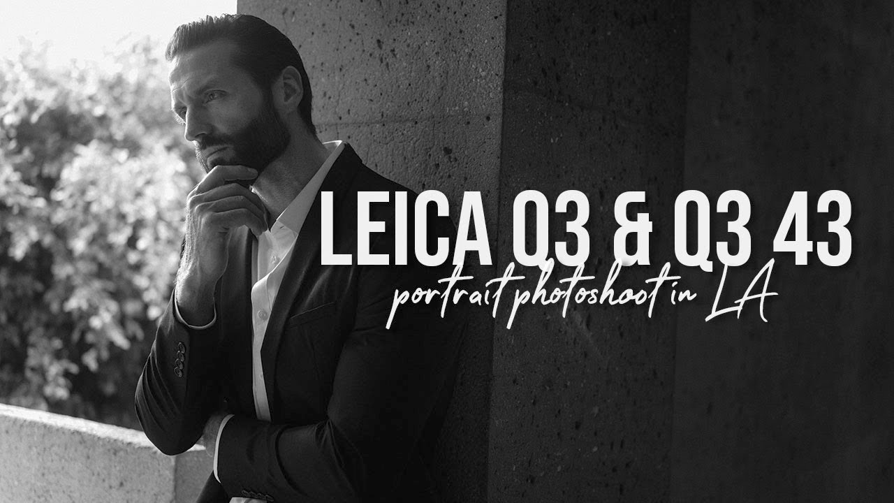 Фотосессия портретов Leica Q3 43 | Портрет с Брайаном Регалом в центре Лос-Анджелеса