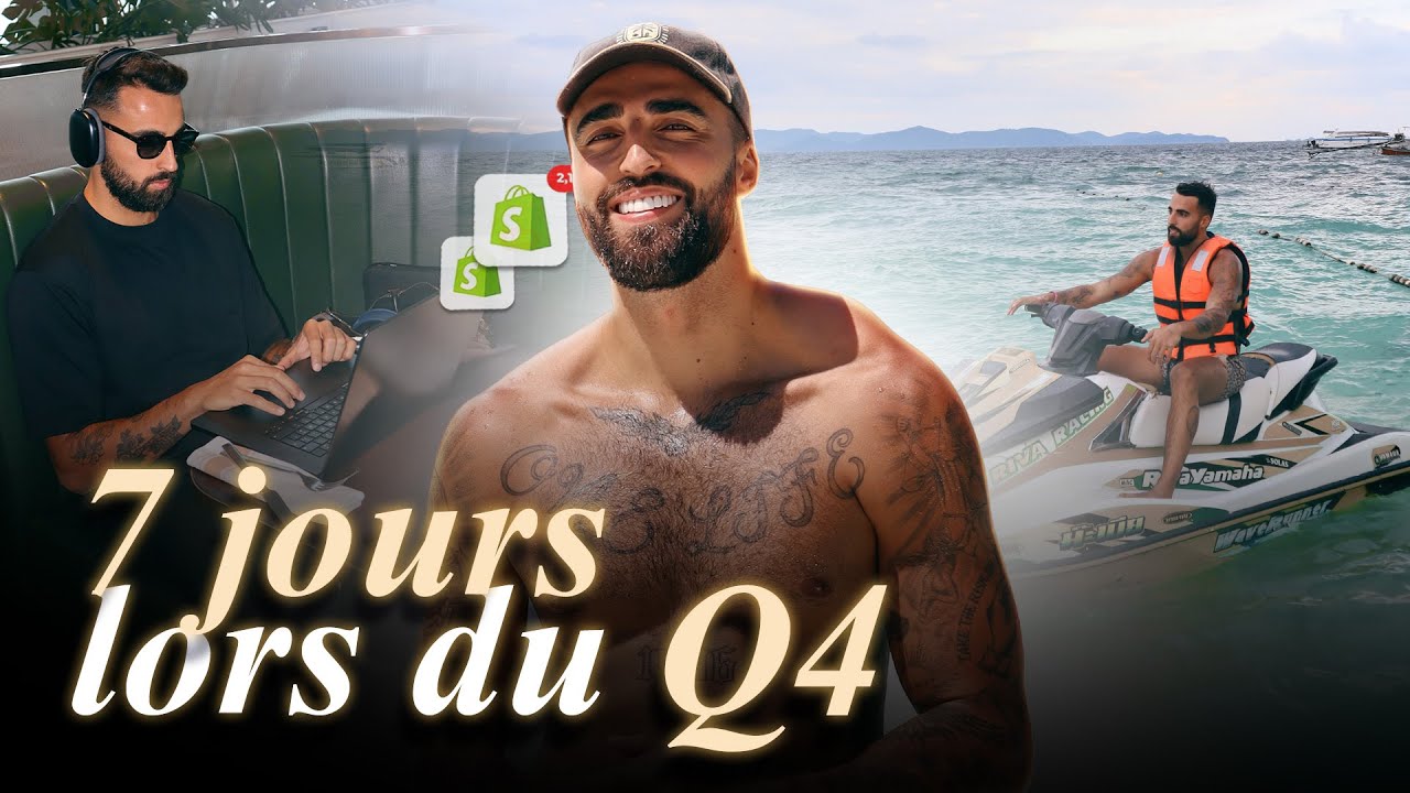 Vivre le Q4 en Thaïlande : E-commerce (70k€ day), Aventures et Plongée 🐠