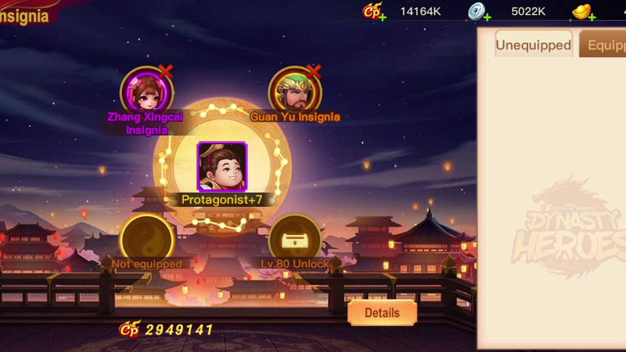 Dynasty Heroes - Your first Pet at lvl 70