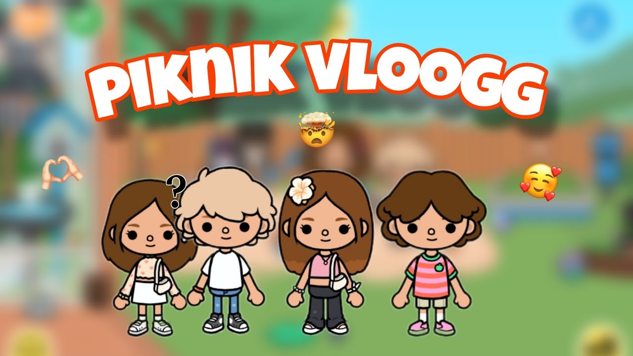 PIKNIK VLOGG|BULUSMAA|TOCA BOCA DÜNYASI