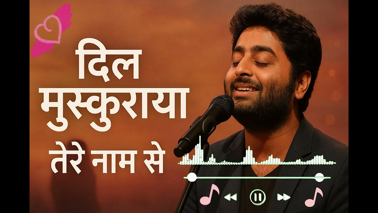 🎼 dil muskuraya Tere Naam Se | New Hindi Romantic Song 2025 | Arijit Singh Style🎵