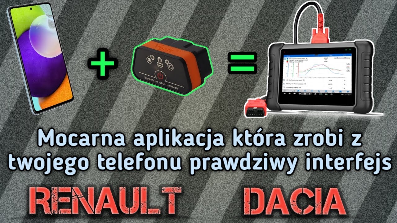 Instrukcja instalacji PyClip, potężny intetfejs na telefon dla Renault i Dacia