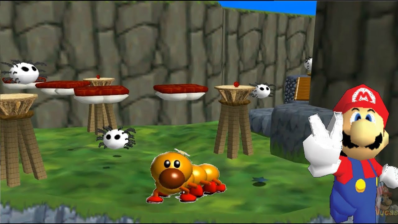 Super Mario 64 Last Impact 100% World 1 - Course 1: Wildlife Valley