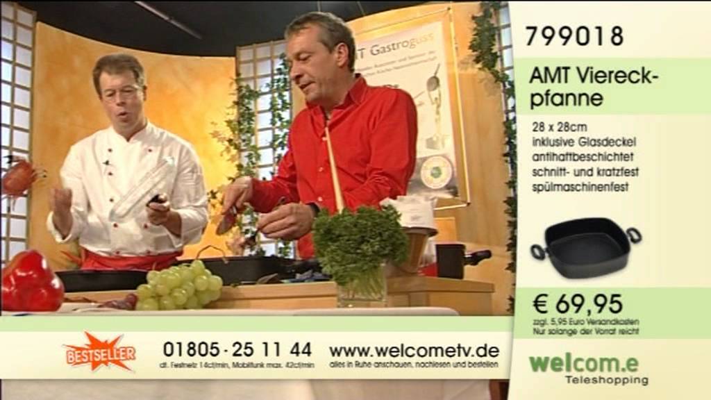 Kochshow mit dem AMT Pfannen Trio